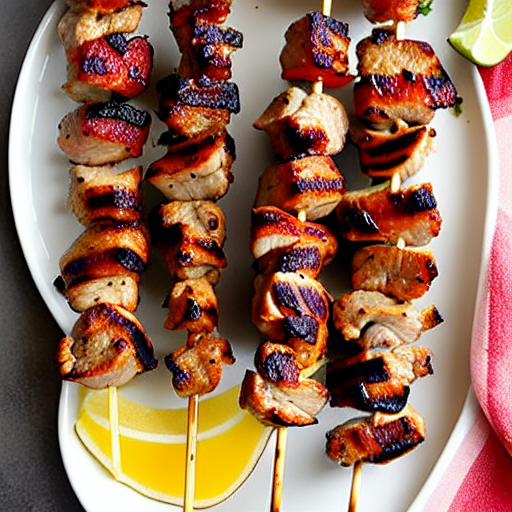 Pork Loin Skewers