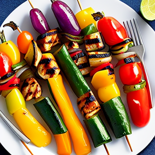 Grilled Ratatouille Skewers