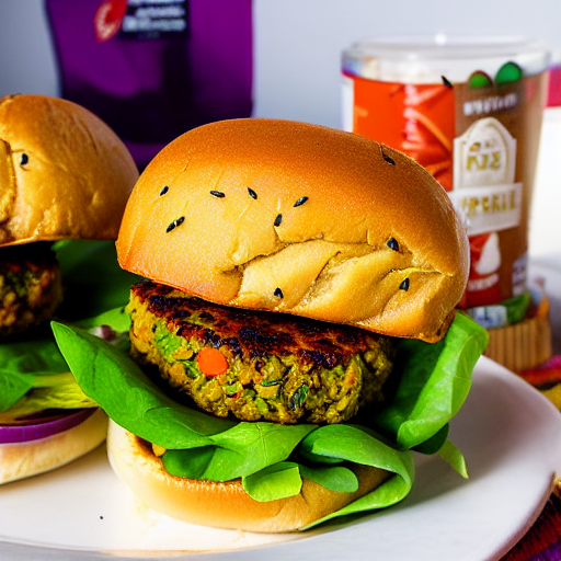 Moroccan Vegetable Burger