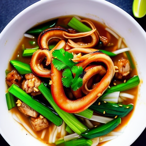 Mực Xào Cần Tỏi