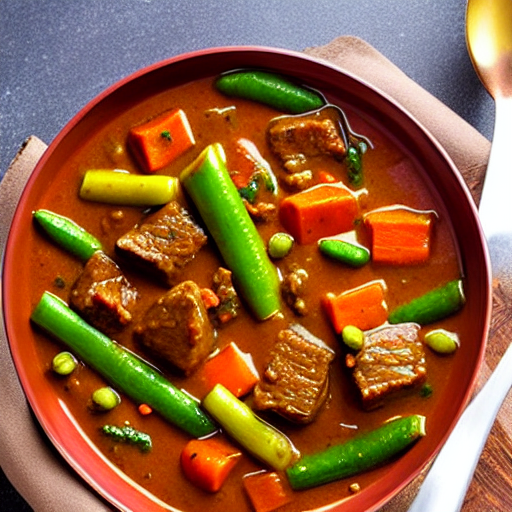 Beef and Vegetable Curry