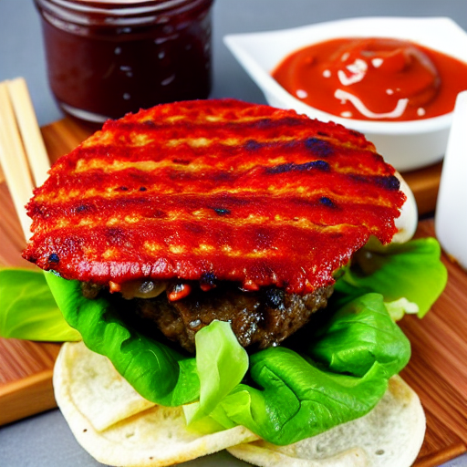 Gochujang Beef Burger