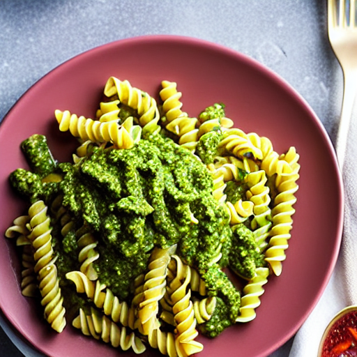 Fusilli ao Pesto