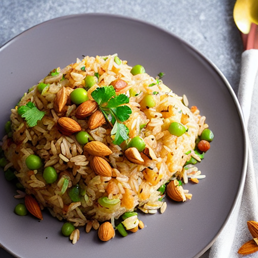 Rice Pilaf with Nuts
