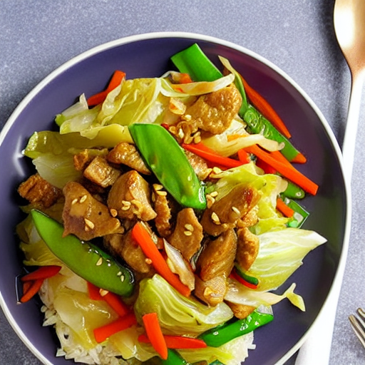 Pork and Cabbage Stir-Fry