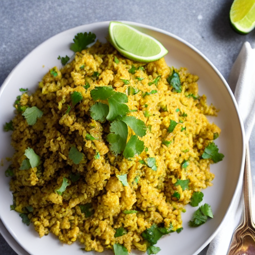 Chili Lime Cauliflower Rice