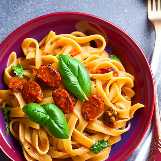 Macarrones con Chorizo