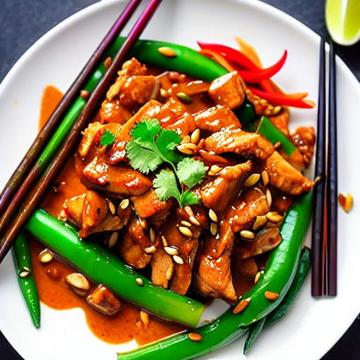 Gai Pad Nam Prik Pao
