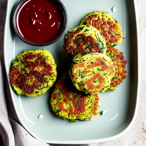Vegan Zucchini Fritters