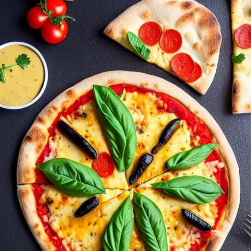 Pizza de Queso Vegano