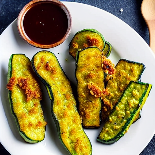 Fried Zucchini Slices