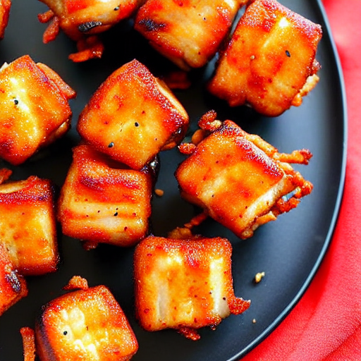 Spicy Pork Belly Bites