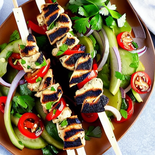 Mushroom Souvlaki