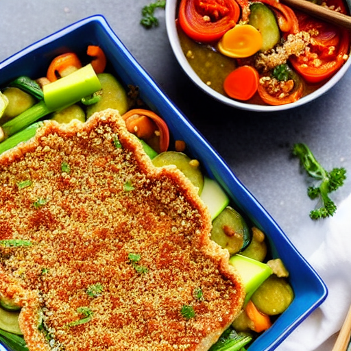 Vegan Miso Gratin