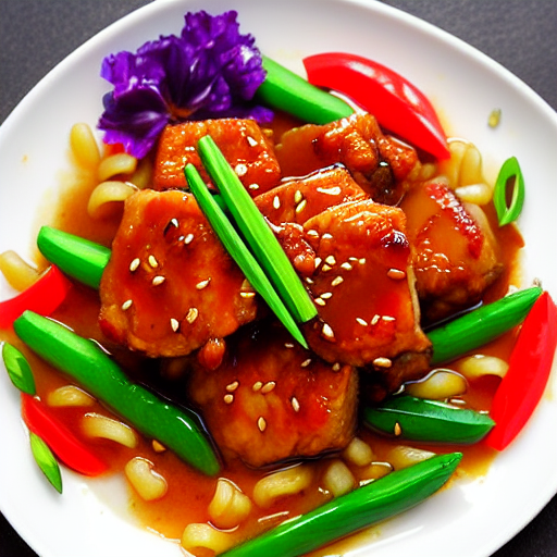 Keto Sweet and Sour Pork