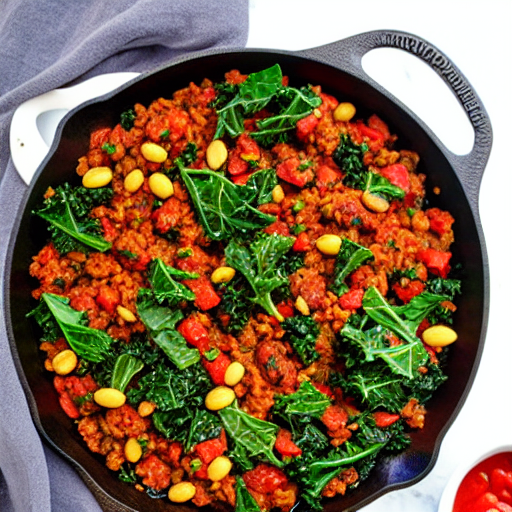 Col Rizada con Chorizo