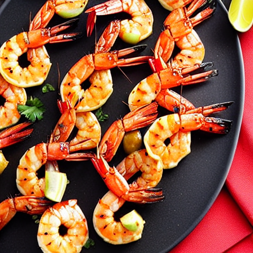 Grilled Prawns