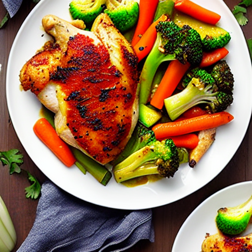 Baked Chicken with Vegetables