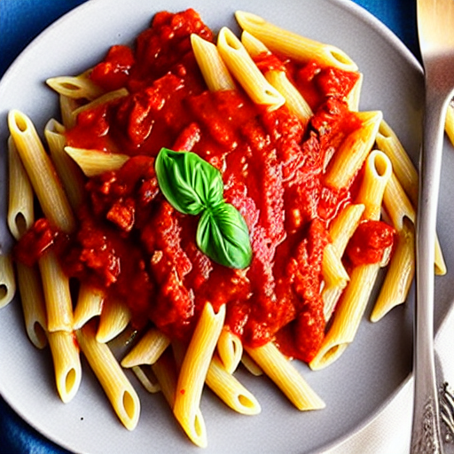 Halal Penne Arrabbiata