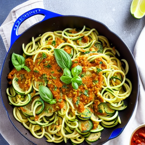 Zucchini Makarna