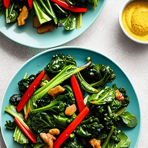 Gluten-Free Stir-Fried Greens