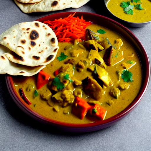 Vegetable Korma Thali