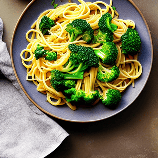 Pasta con i Broccoli e Aglio