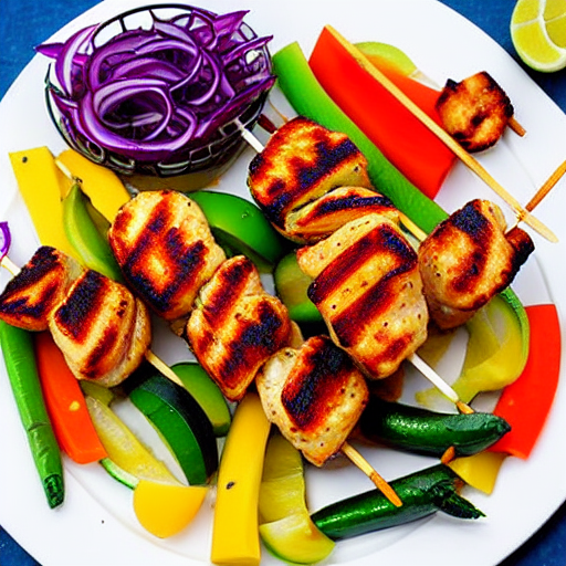 Fish Kebab Skewers