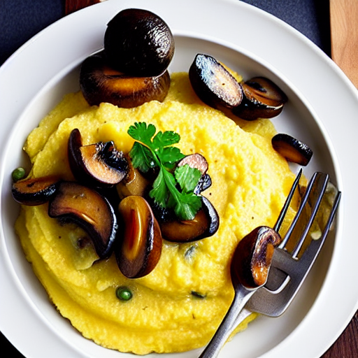 Polenta aux Champignons