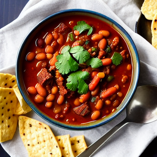 Halal Beef and Bean Chili