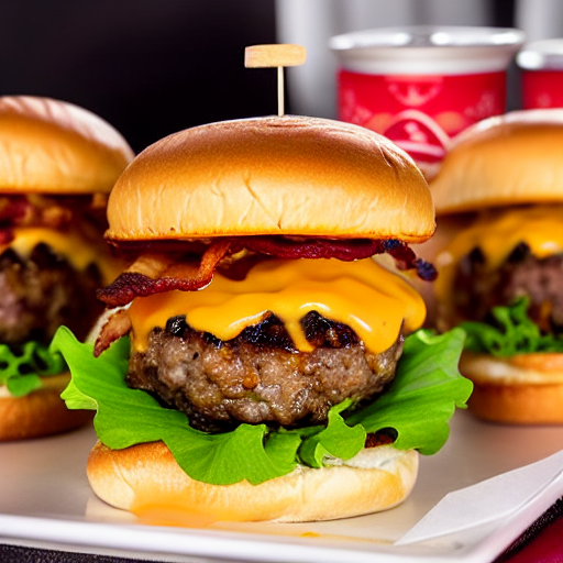 Cheddar Bacon Burger