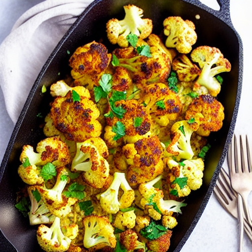 Keto Baked Cauliflower