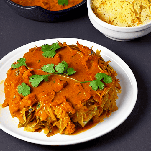 Cabbage Thoran Bake
