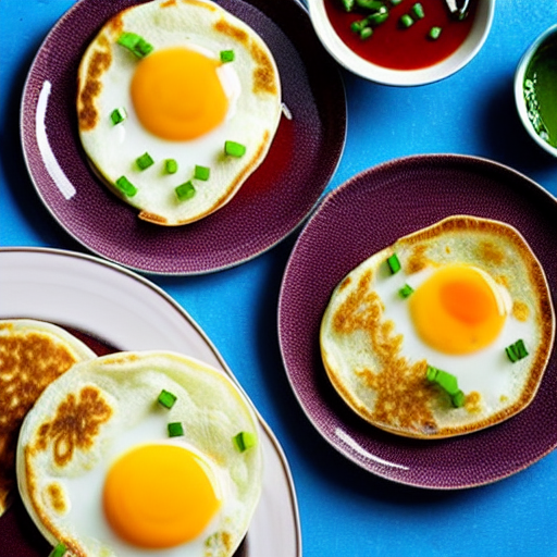 Chive and Egg Pancakes