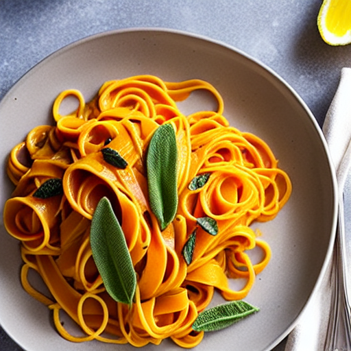 Vegan Butternut Squash Pasta