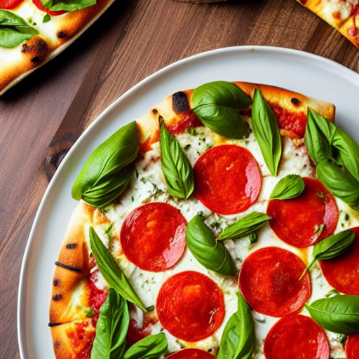 Pizza con Formaggio di Capra