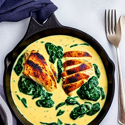 Creamy Spinach Chicken