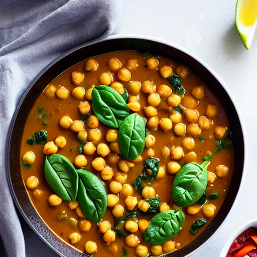 Chickpea and Spinach Stew