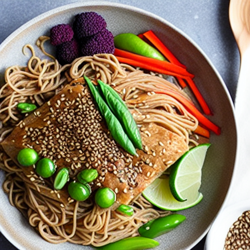 Dairy-Free Soba Noodle Bake