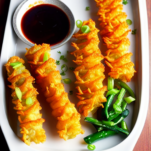 Baked Vegetable Tempura