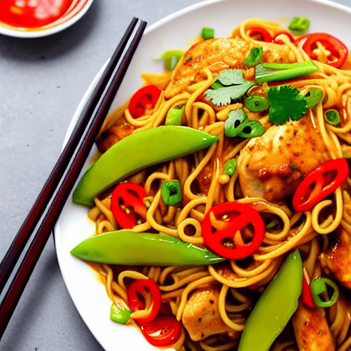 Spicy Chicken Noodles