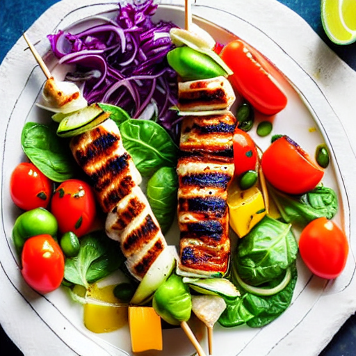 Vegetarian Souvlaki