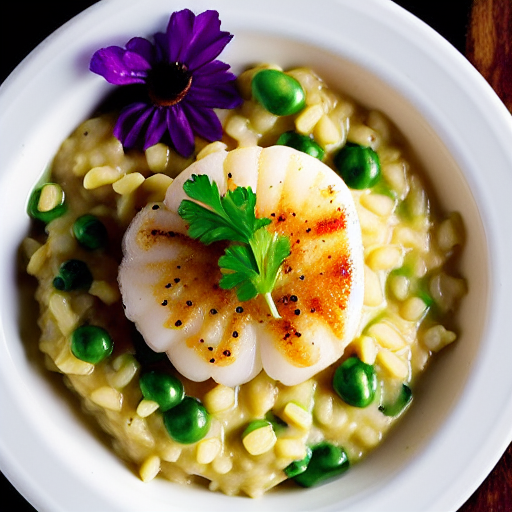 Scallop Risotto