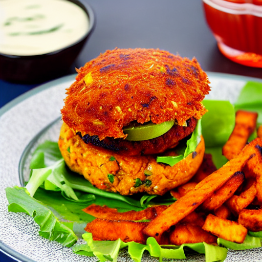 Masala Chicken Burger