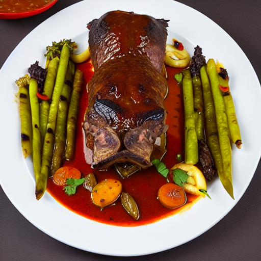 Roasted Wild Boar