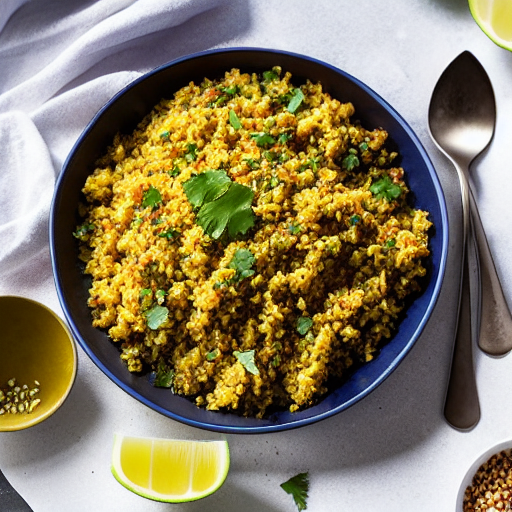 Keto Moroccan Cauliflower Rice
