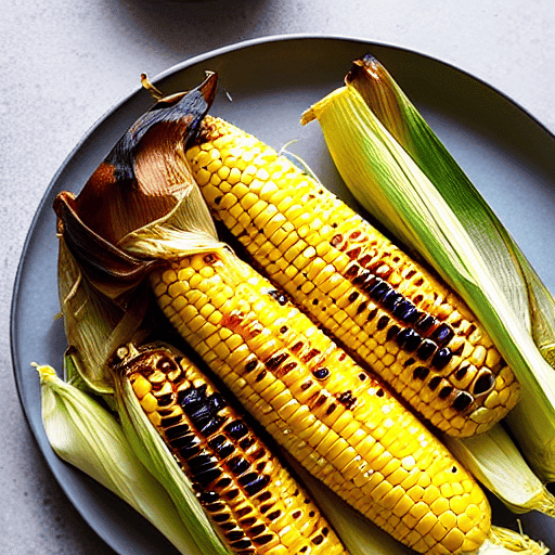 Grilled Corn with Gochugaru