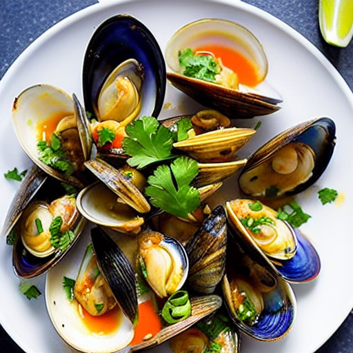Chili Oil Clams