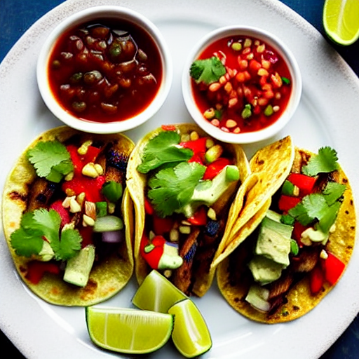 Tacos de Verduras al Grill