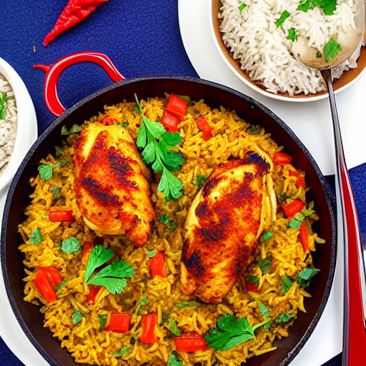 Fırın Tavuk with Rice